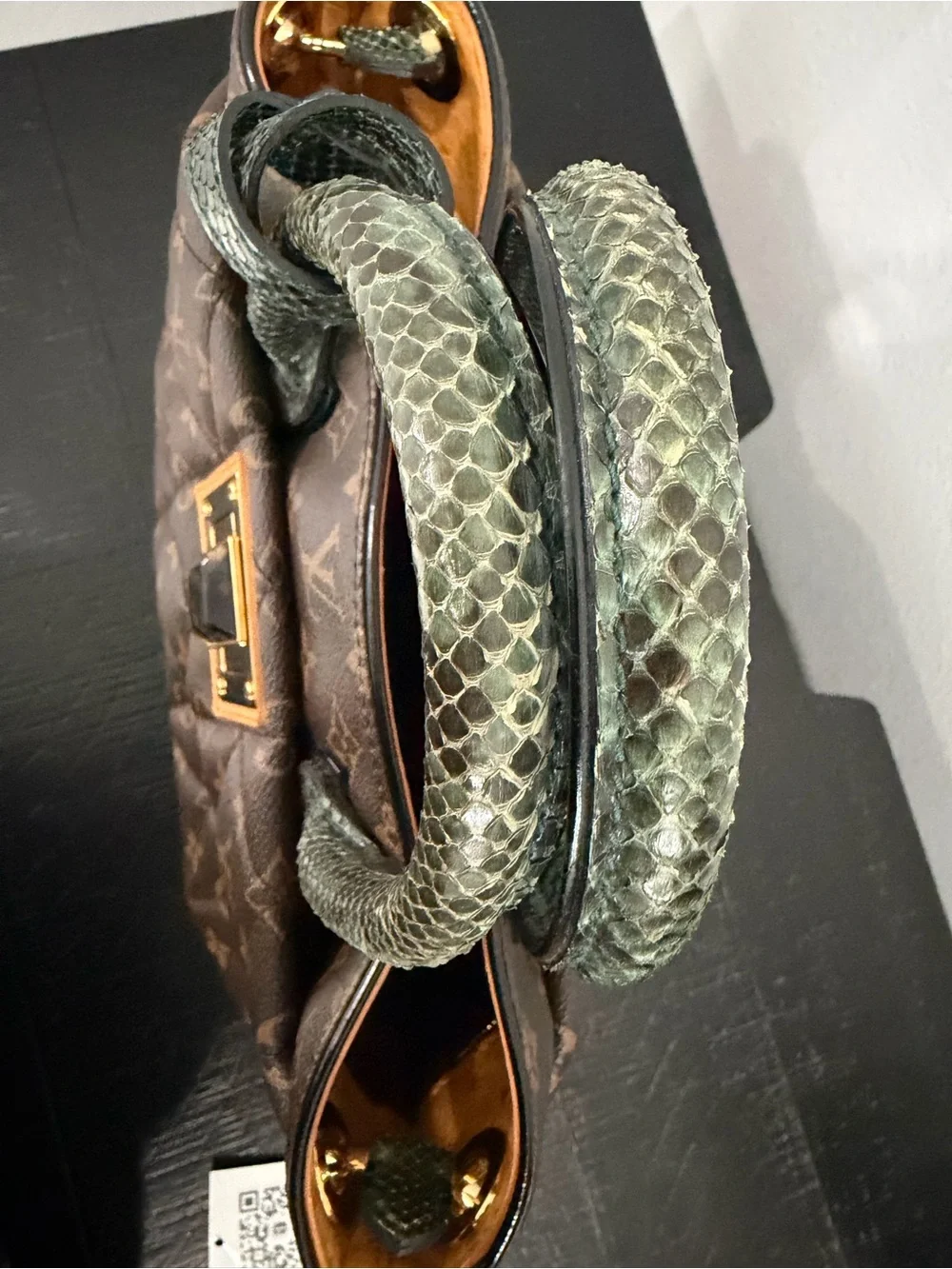 LOUIS VUITTON Monogram Etoile Exotique MM Green